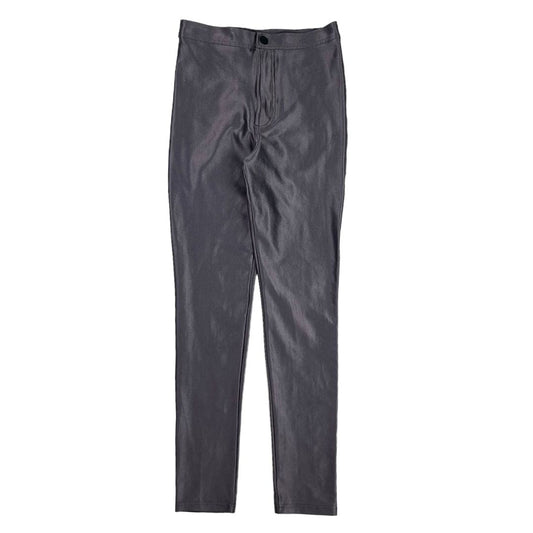 Pantalon  AMERICAN APPAREL  Color Plateado Talle S