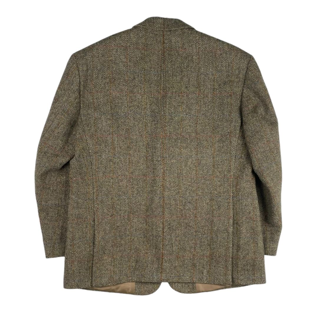 Saco  HARRIS TWEED  Verde Talle 44