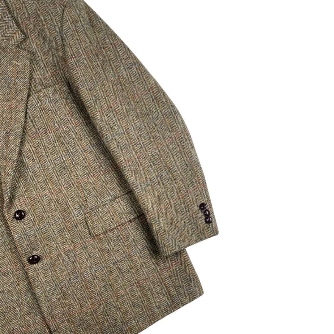 Saco  HARRIS TWEED  Verde Talle 44