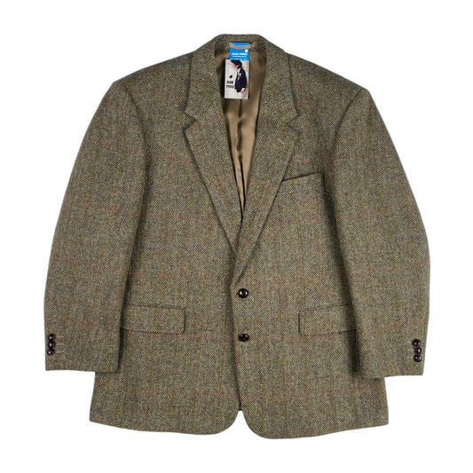 Saco  HARRIS TWEED  Verde Talle 44