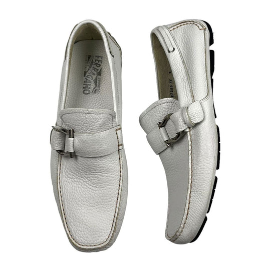 Zapatos  FERRAGAMO  Color Blanco Talle 9