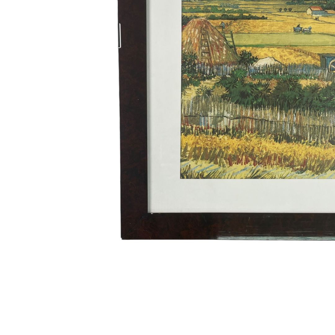 VAN GOGH  Arte con Vidrio  Estilo Paisajismo  Medida 70cm X 55cm