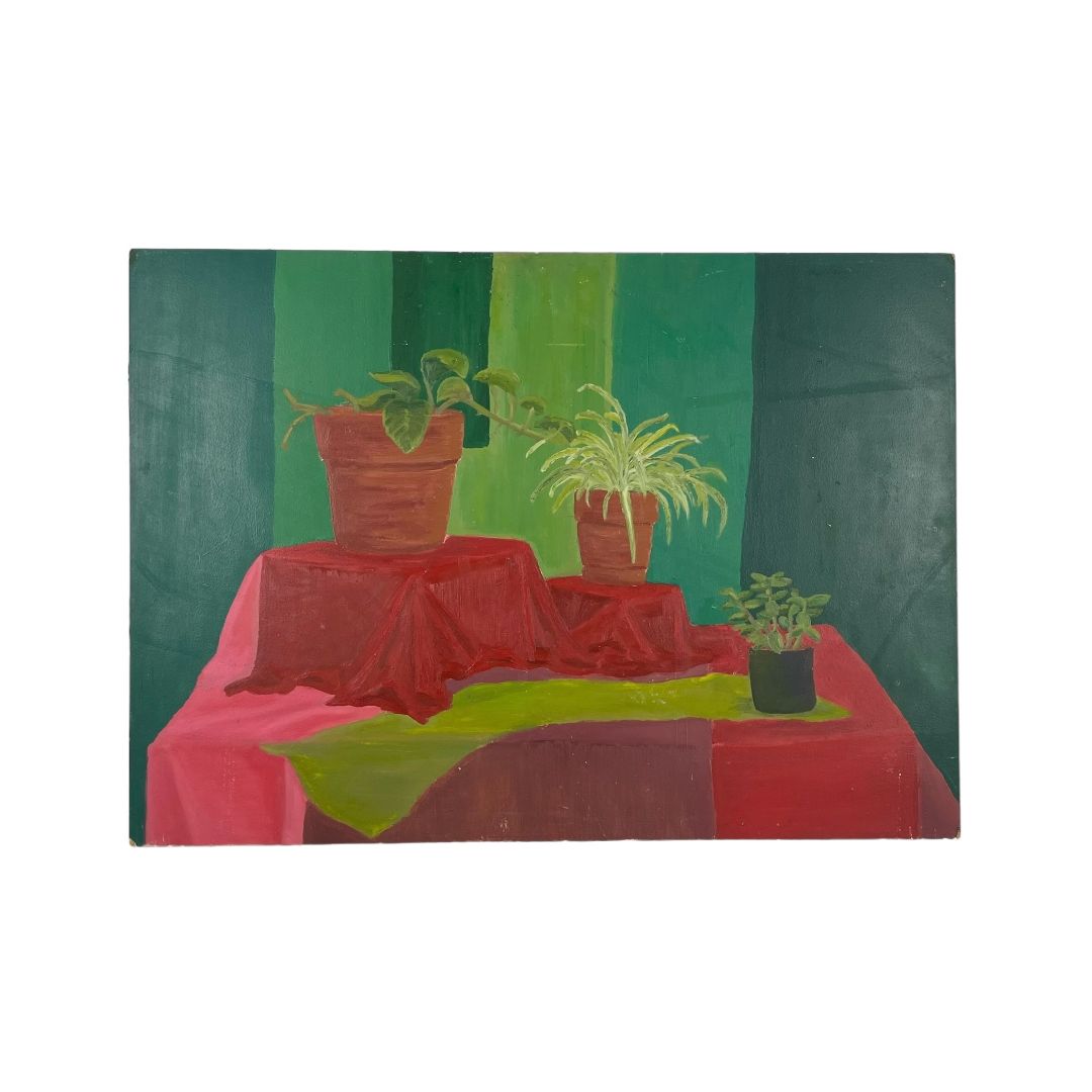 ANONIMO  Arte sin Vidrio  Estilo Naturaleza Muerta  Medida 70cm X 50cm