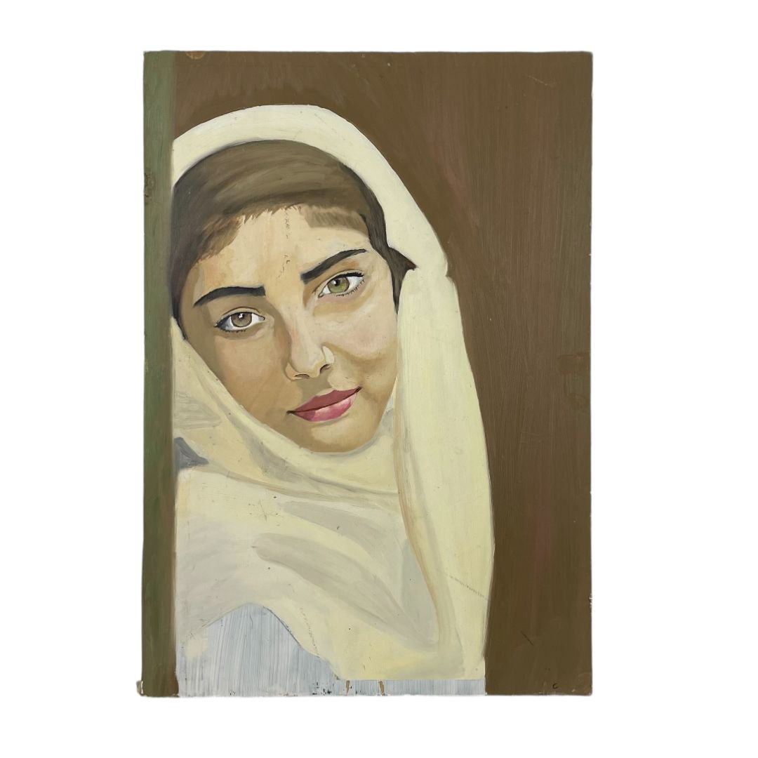ANONIMO  Arte sin Vidrio  Estilo Retrato  Medida 50cm X 35cm