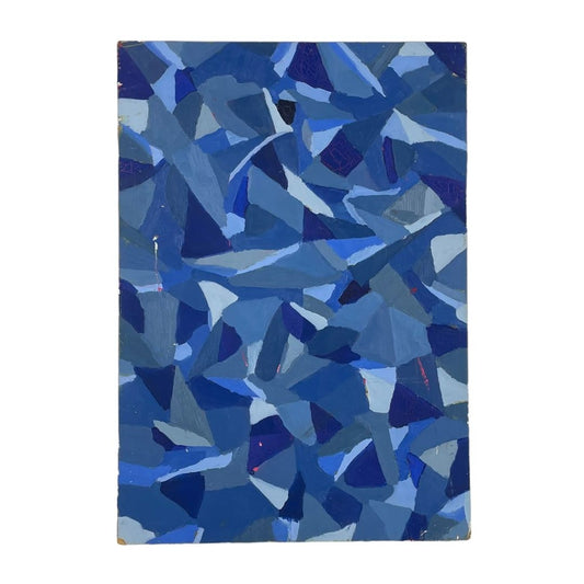 ANONIMO  Arte sin Vidrio  Estilo Abstracto  Medida 50cm X 35cm