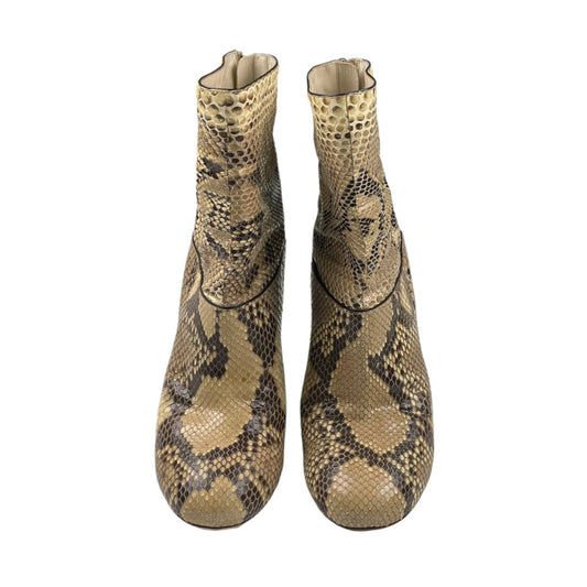 Bota Corta  MIU MIU  Color Varios  Animal Print Talle 39