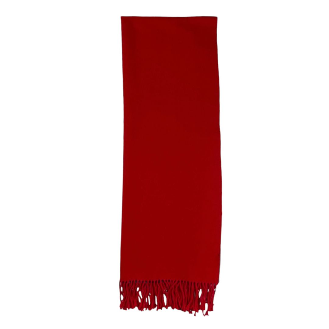 Pashmina  LEONARDI  Color Rojo Medida 170cm X 62cm