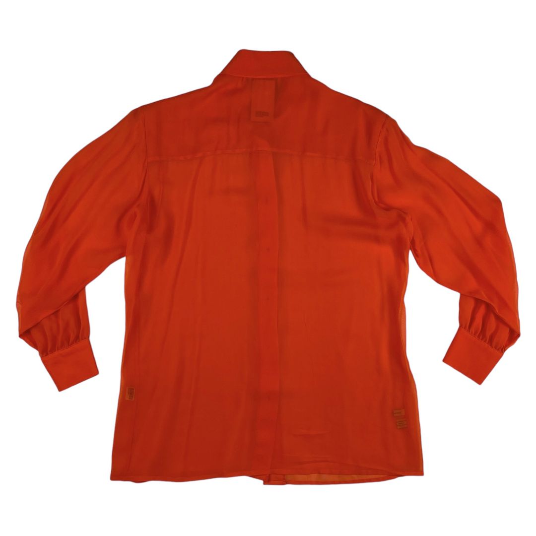 Camisa Manga Larga  MENAGE A TROIS  Color Naranja Talle M