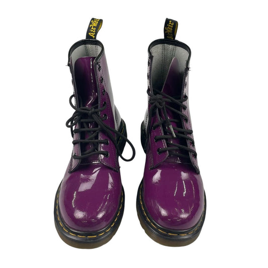 Borcegos  DR MARTENS  Color Violeta Talle 40