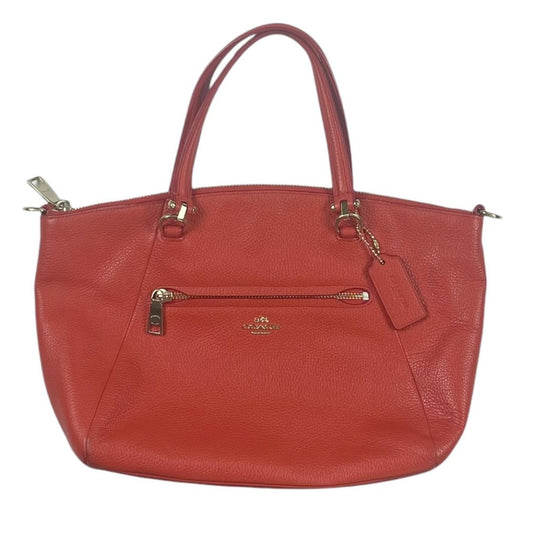 Cartera  COACH  Color Rojo Medida 35cm X 24cm