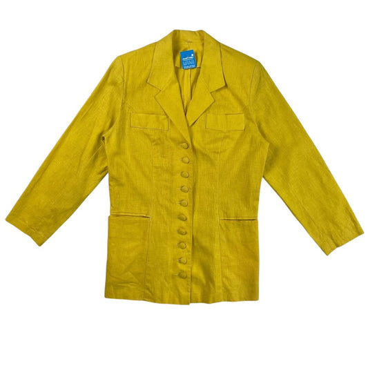 Saco  SIN MARCA  Color Amarillo Talle 48