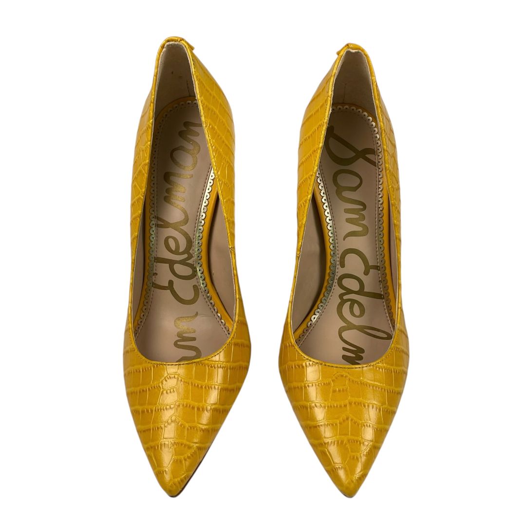 Zapatos  SAM EDELMAN  Color Amarillo Talle 35,5