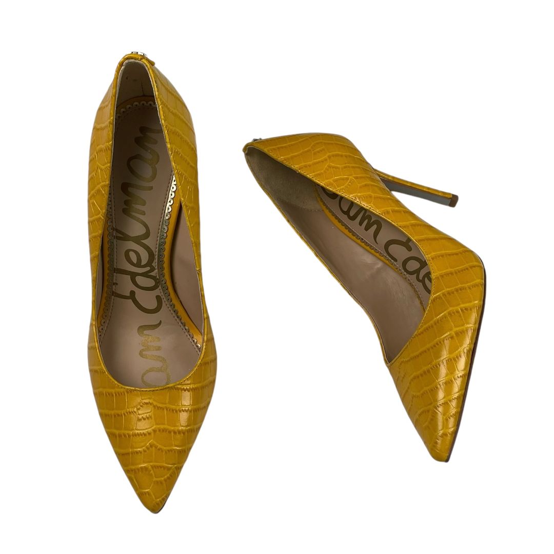 Zapatos  SAM EDELMAN  Color Amarillo Talle 35,5