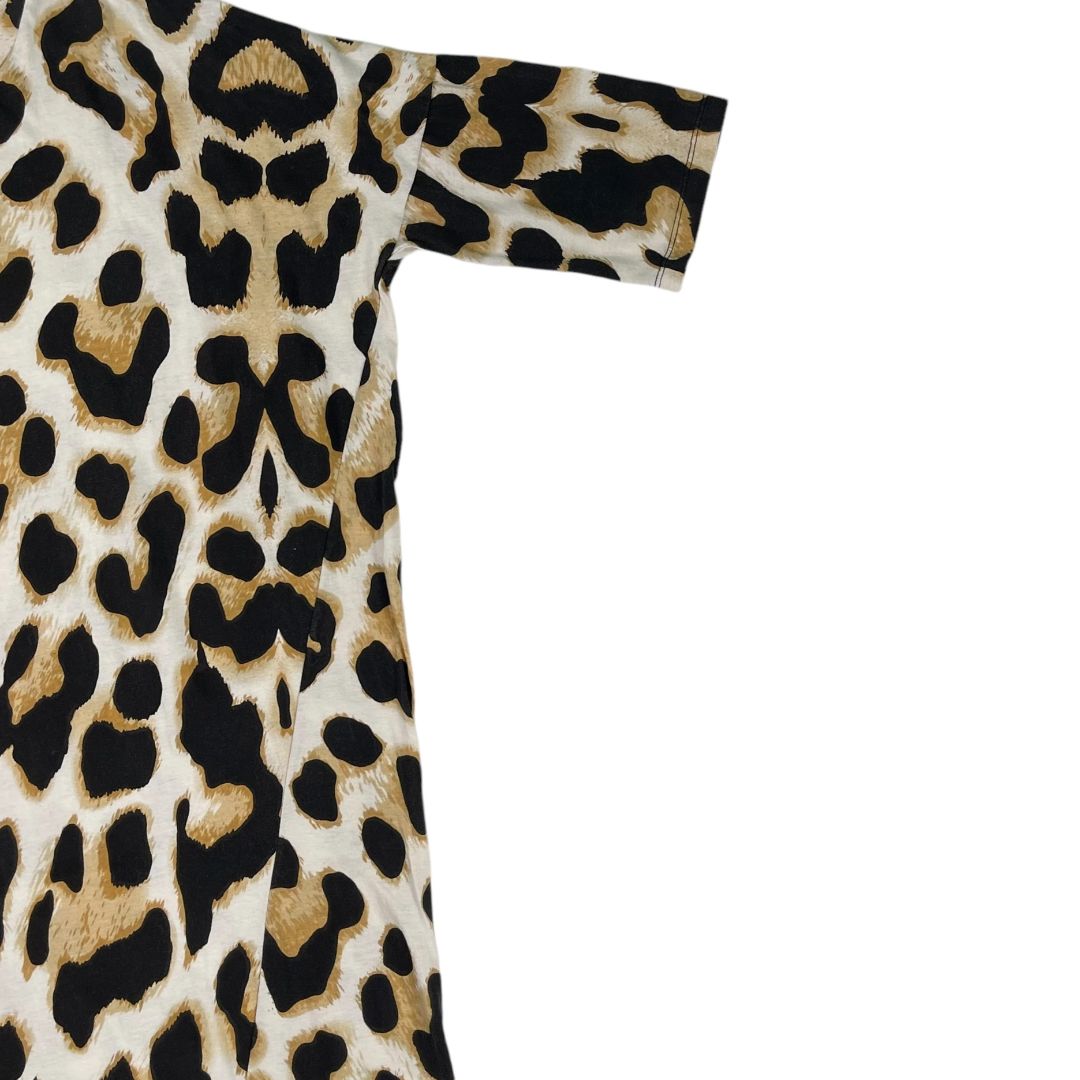 Vestido Manga Corta  MARIA CHER  Color Varios  Animal Print Talle S