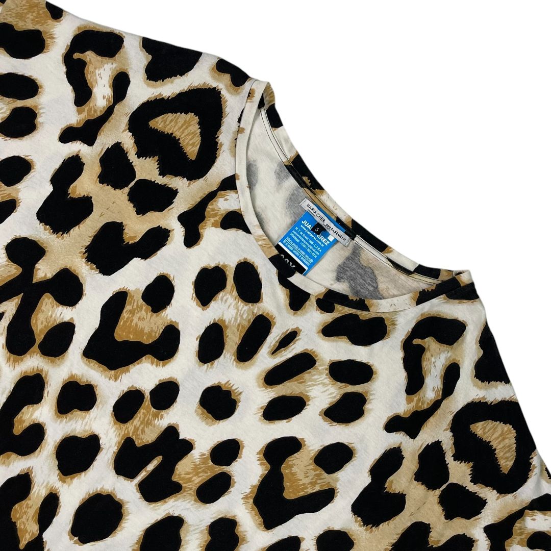 Vestido Manga Corta  MARIA CHER  Color Varios  Animal Print Talle S