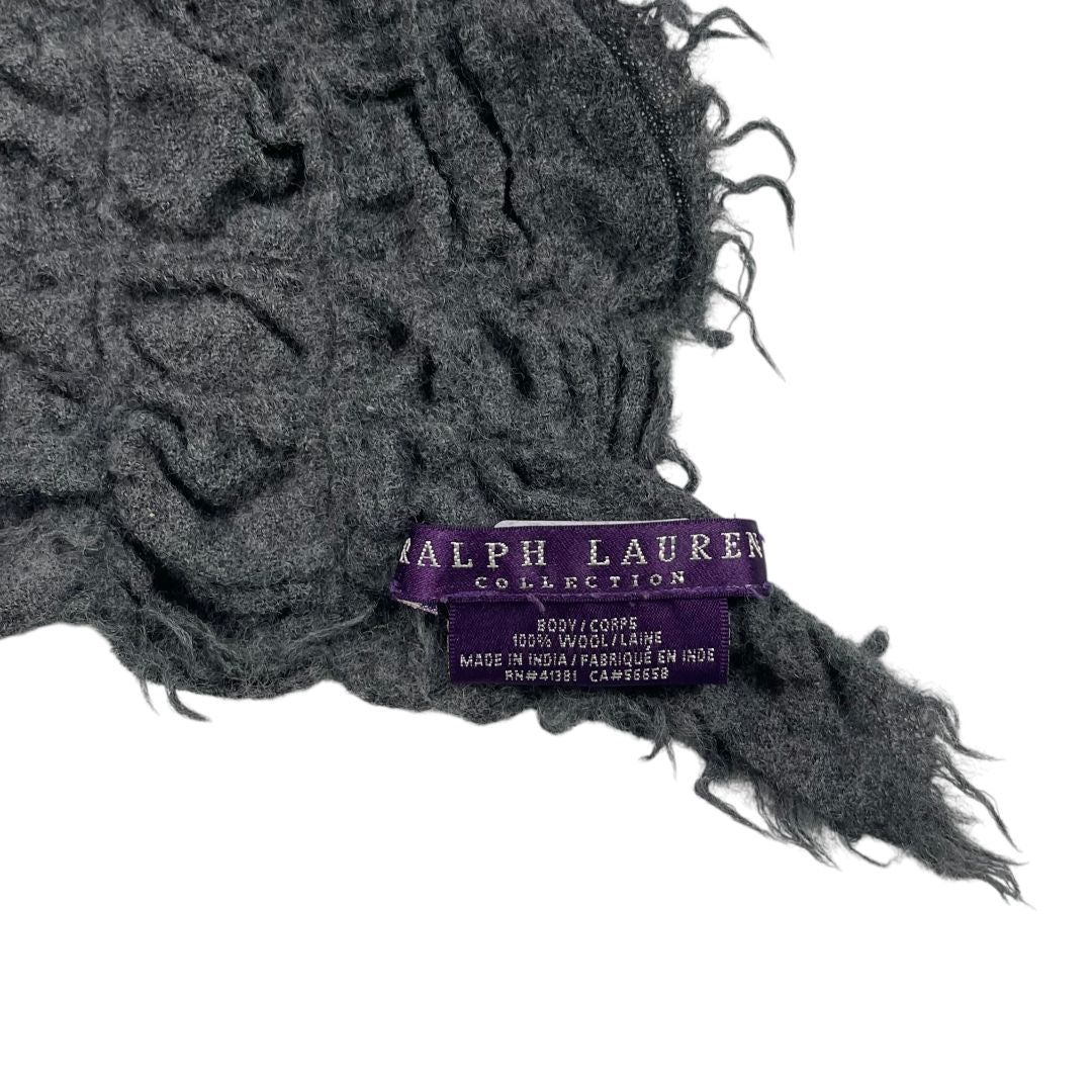 Pañuelo  RALPH LAUREN PURPLE LABEL  Color Gris Medida 75cm  X 75cm