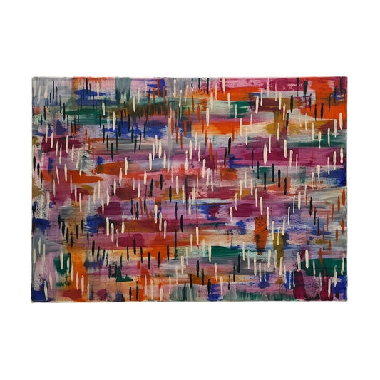ANONIMO  Arte sin Vidrio  Estilo Abstracto  Obra 50 cm X 70 cm