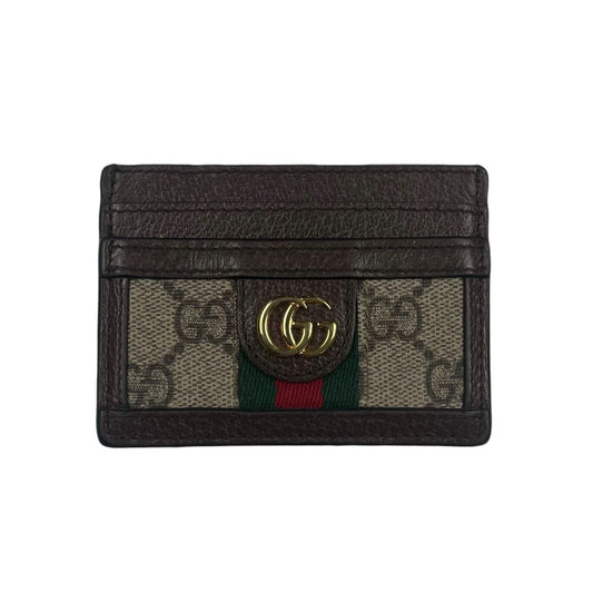 Porta Tarjeta  GUCCI  Color Varios Monograma Medida 10cm X 7cm