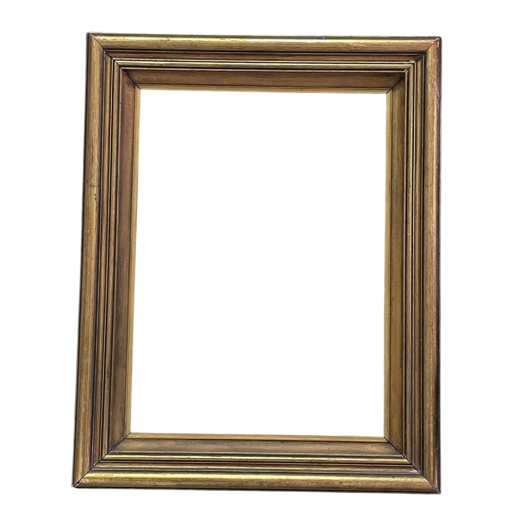 ANONIMO  Marco sin Arte  Dorado  Medidas 52 cm x 40 cm