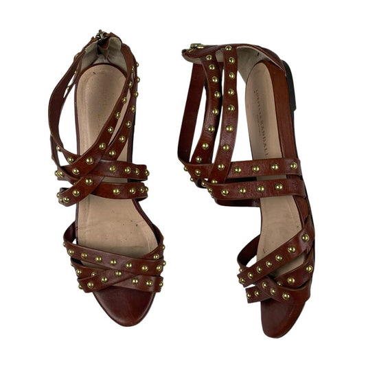 Sandalias  LOEFFLER RANDALL  Color Marron Talle 40