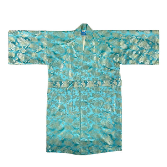 Kimono Largo  SIN MARCA  Color Celeste Talle L