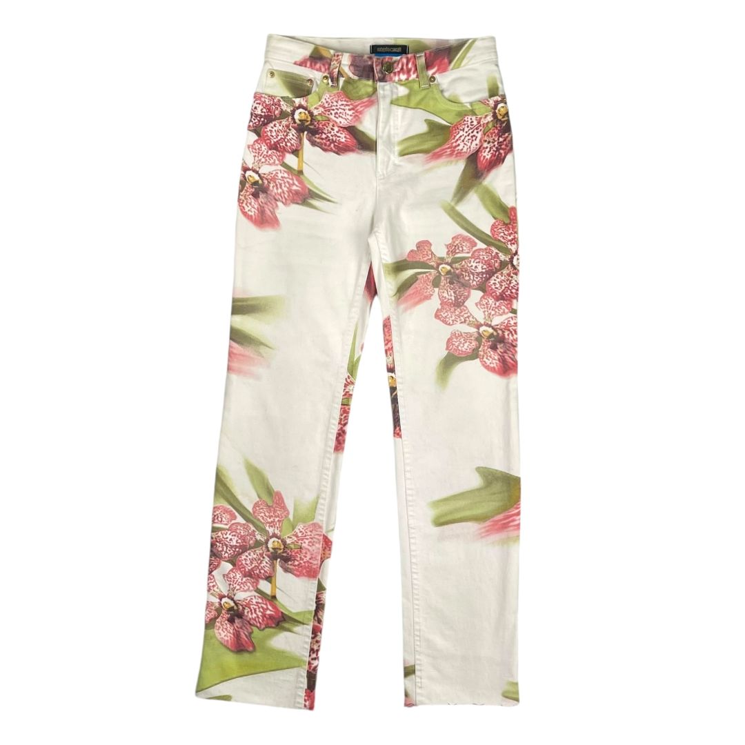 Pantalon  ROBERTO CAVALLI  Color Varios Floral Talle XS