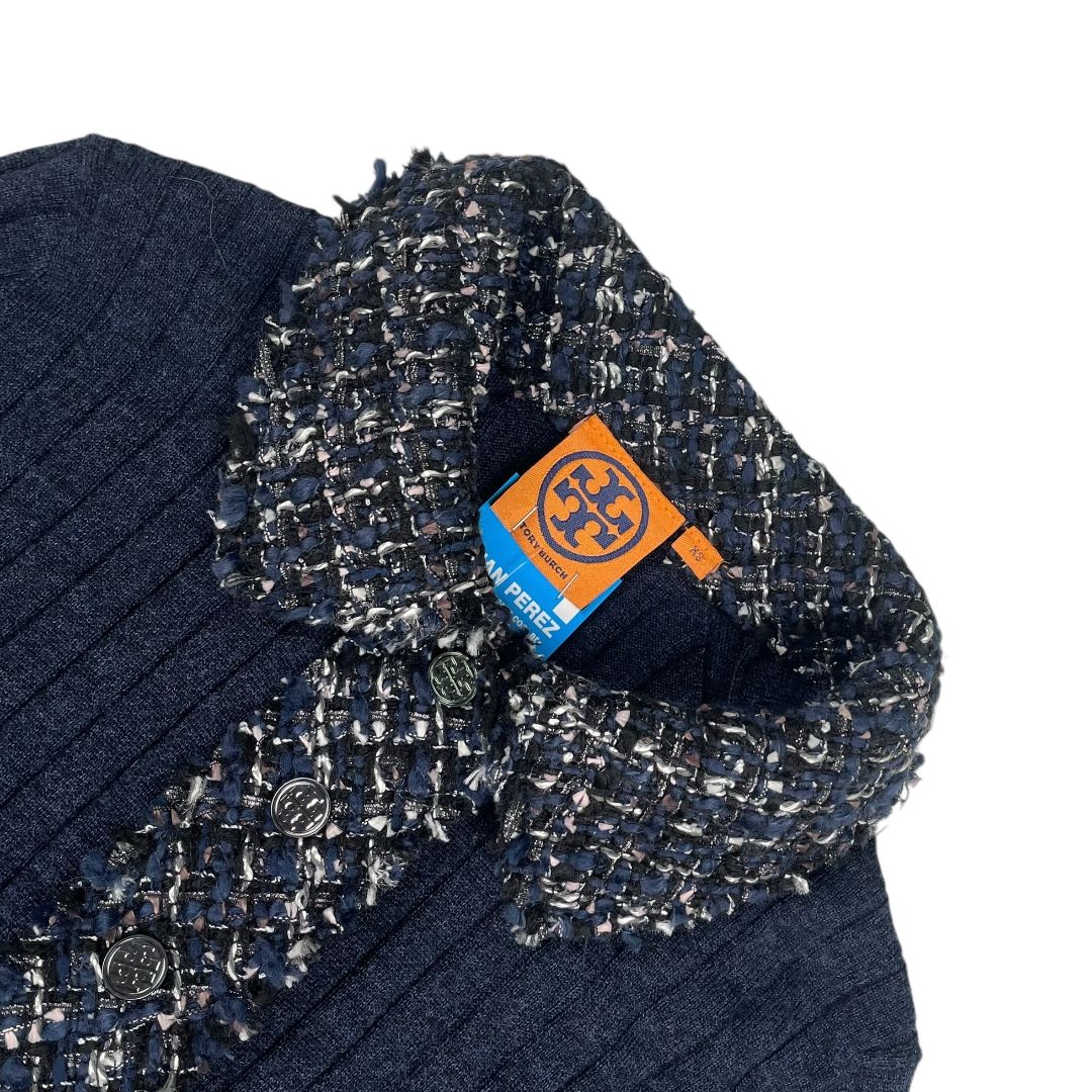 Sweater  TORY BURCH  Color Azul Talle XS