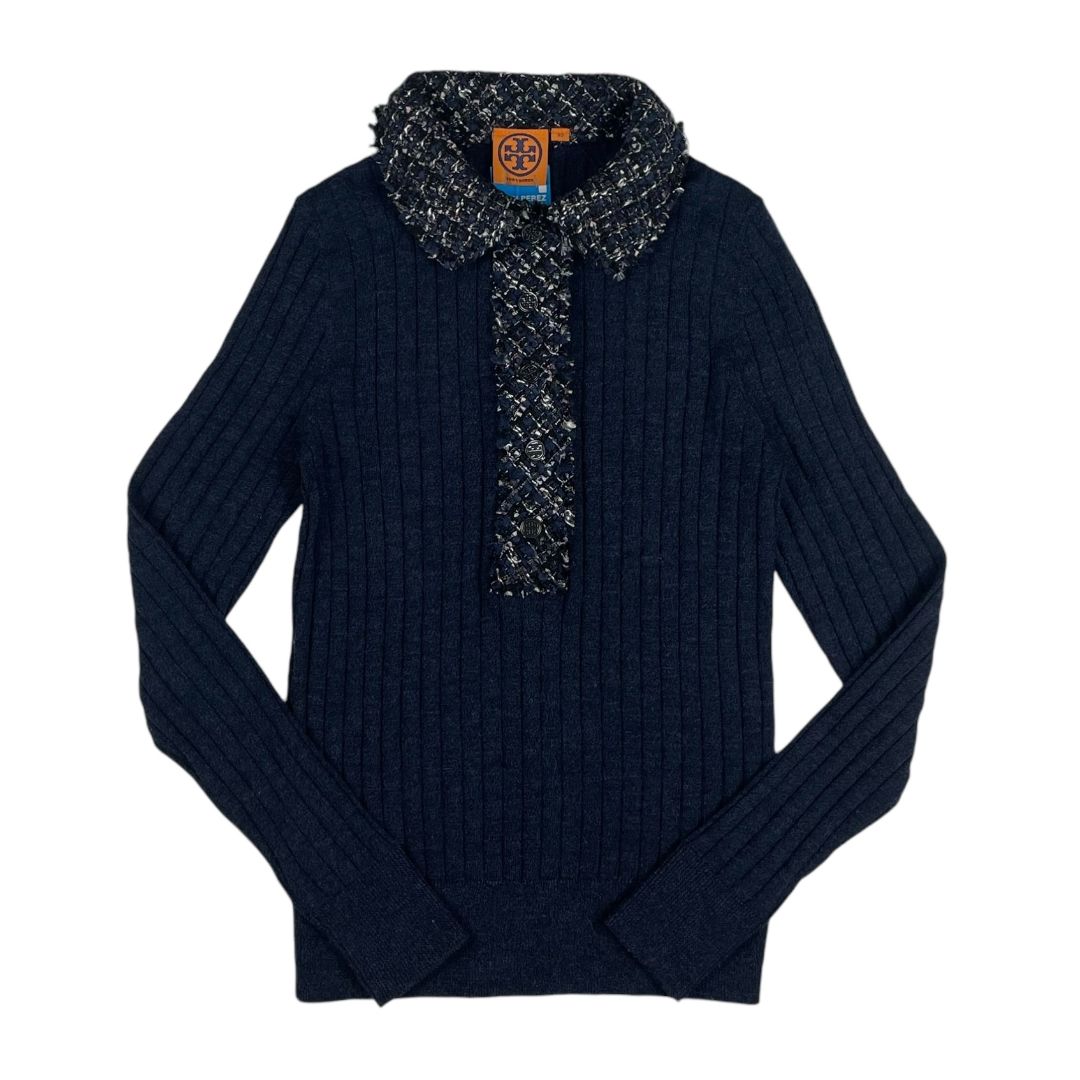 Sweater  TORY BURCH  Color Azul Talle XS