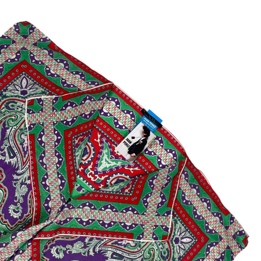 Blusa Manga Corta  CAROLINA HERRERA  Color Varios  Estampado Talle M