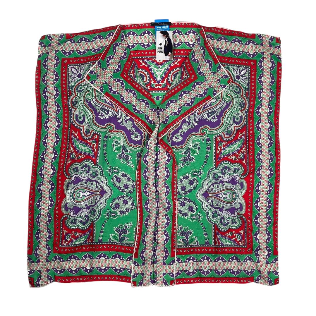 Blusa Manga Corta  CAROLINA HERRERA  Color Varios  Estampado Talle M