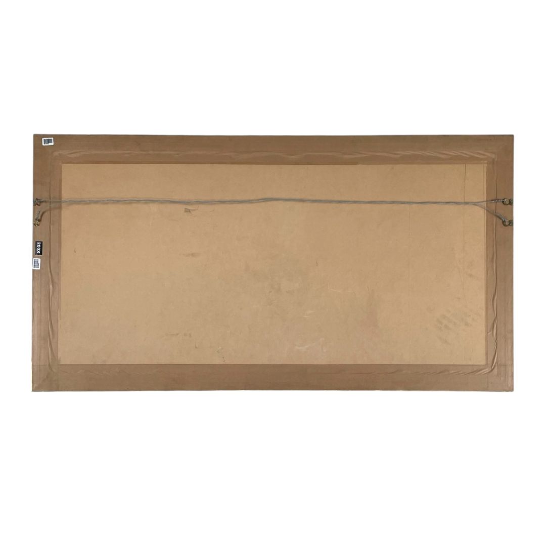 ANONIMO  Arte con Vidrio  Estilo Figurativo  Obra 58 cm X 118 cm Marco 68 cm X 128 cm