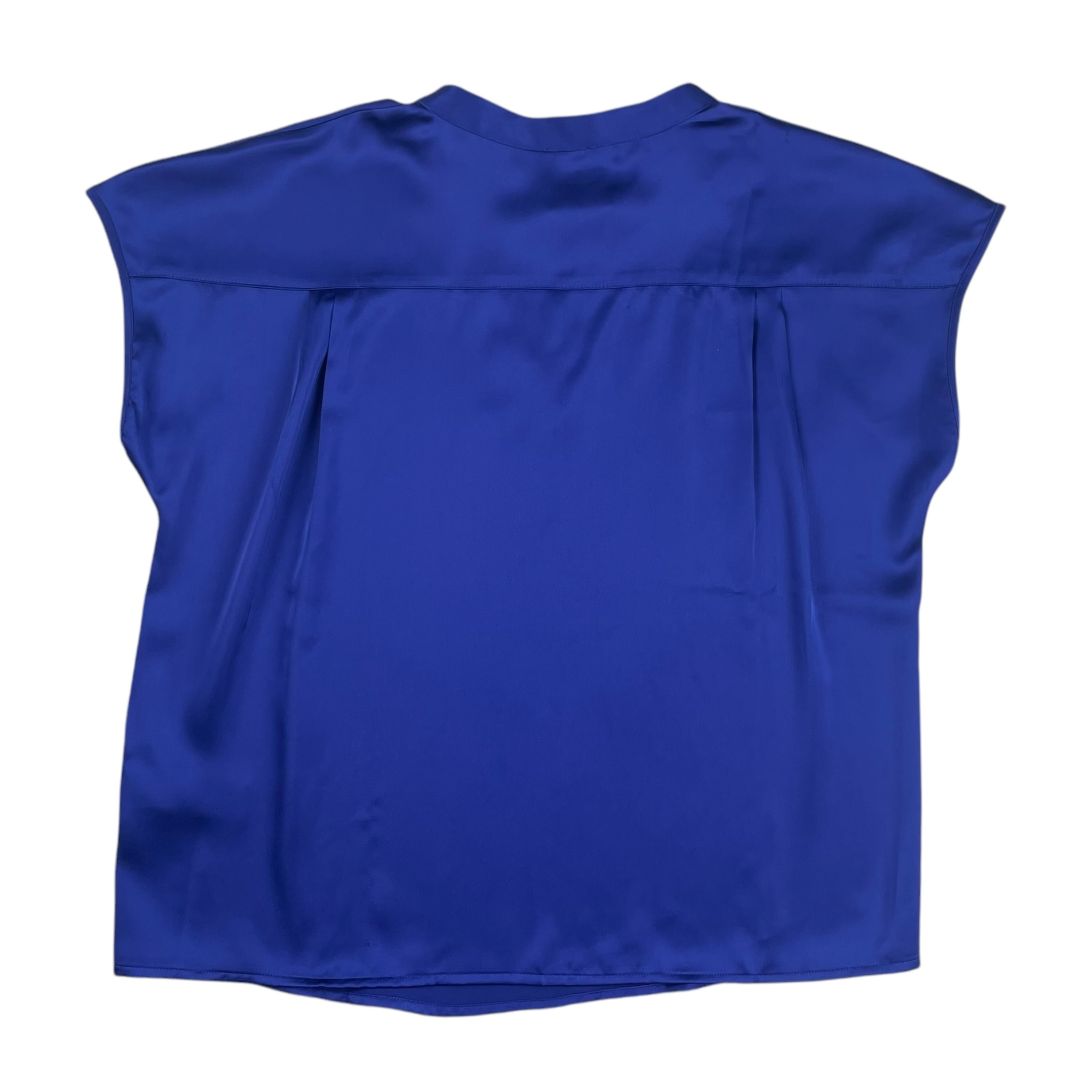 Blusa Manga Corta  NICOLE MILLER  Color Azul Talle M