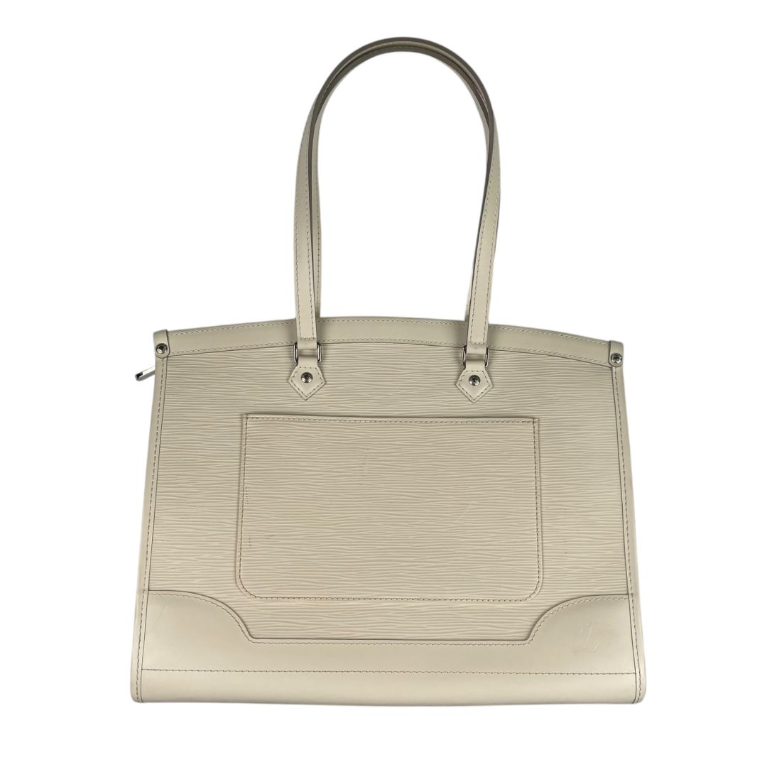 Cartera  LOUIS VUITTON  Color Beige Medida 34cm X 27cm