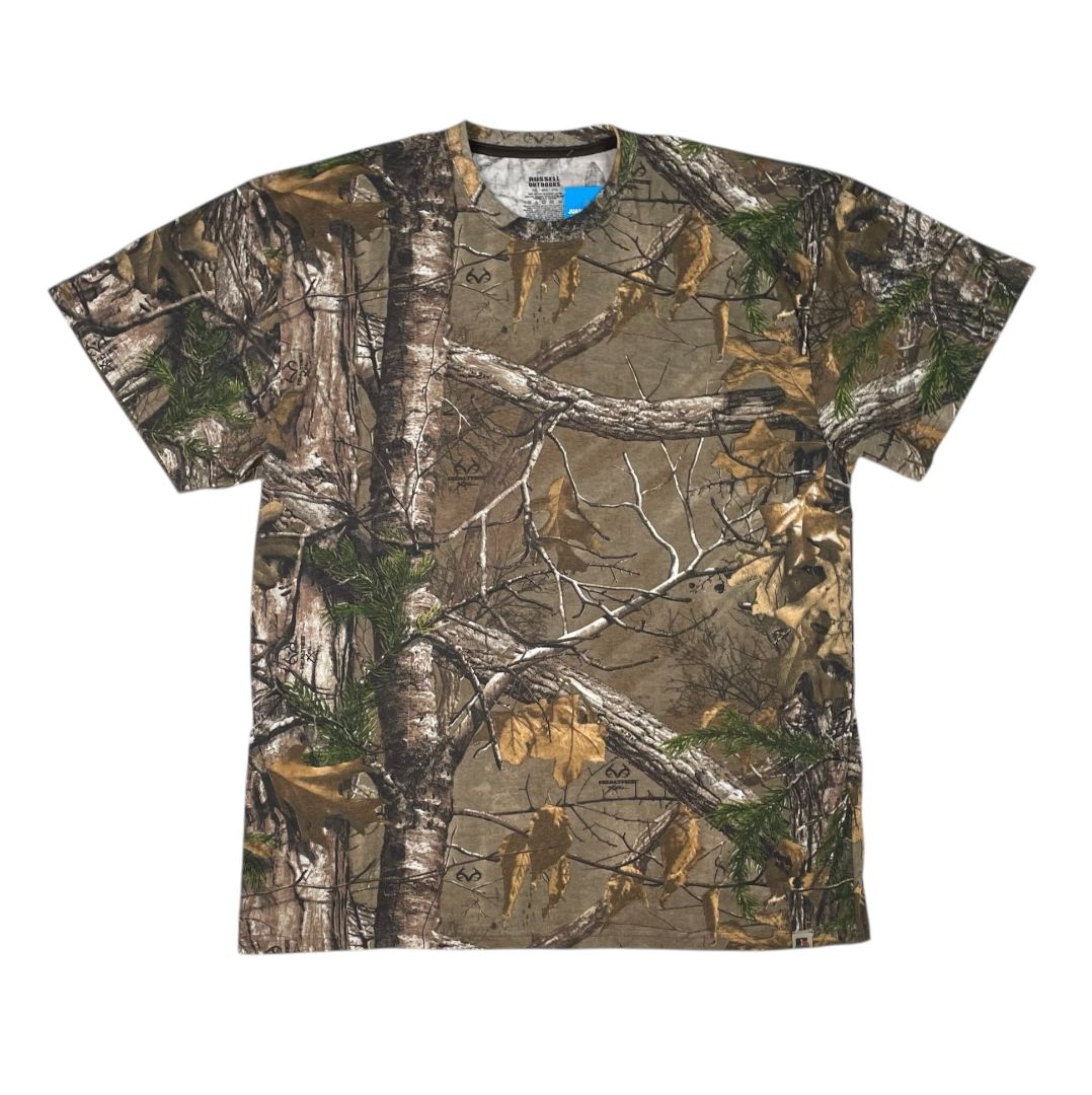 Remera Manga Corta  RUSSELL OUTDOORS  Color Varios  Estampado Talle XXL