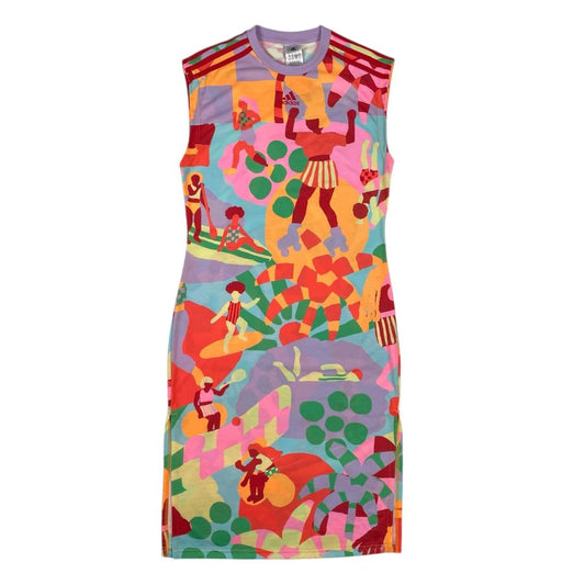 Vestido  ADIDAS  Color Varios  Estampado Talle S