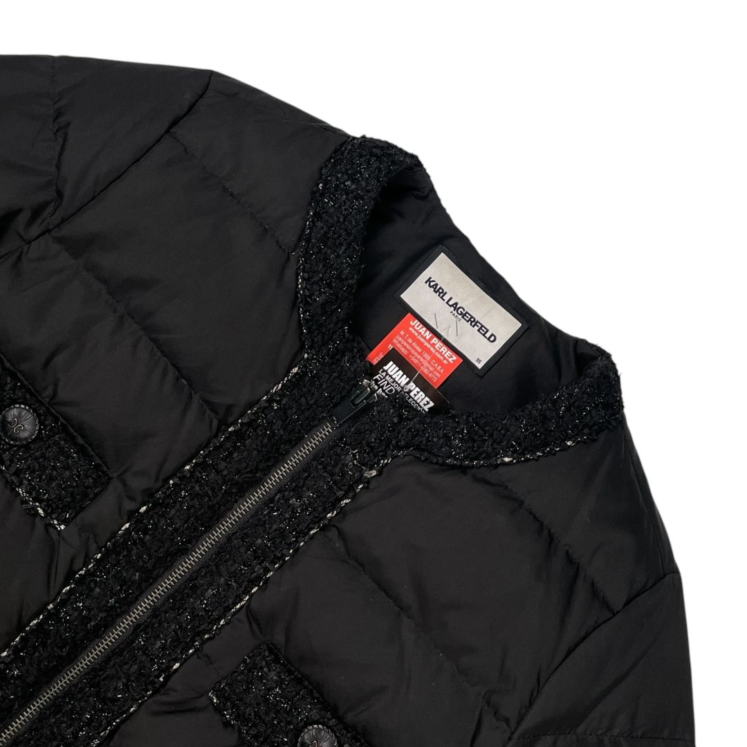 Campera  LAGERFELD  Negro Talle 2