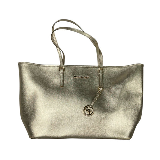 Cartera  MICHAEL KORS  Color Dorado Medida 50cm X 27cm