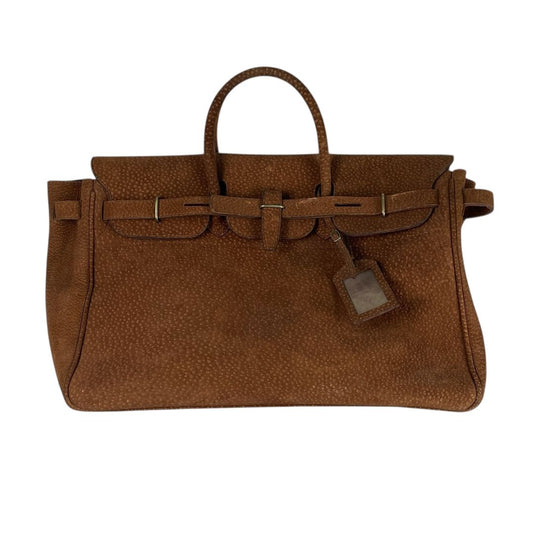 Bolso De Viaje  SIN MARCA  Color Marron Medida 49cm X 32cm X 21cm
