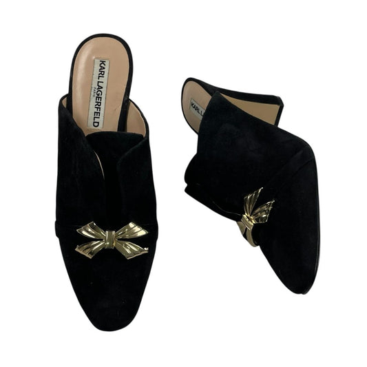 Suecos  LAGERFELD  Color Negro Talle 40