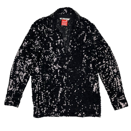 Blusa Manga Larga  ZARA  Color Negro Talle S