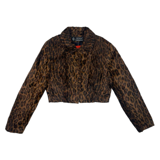 Saco  ADRIANA CONSTANTINI  Color Varios  Animal Print Talle 2