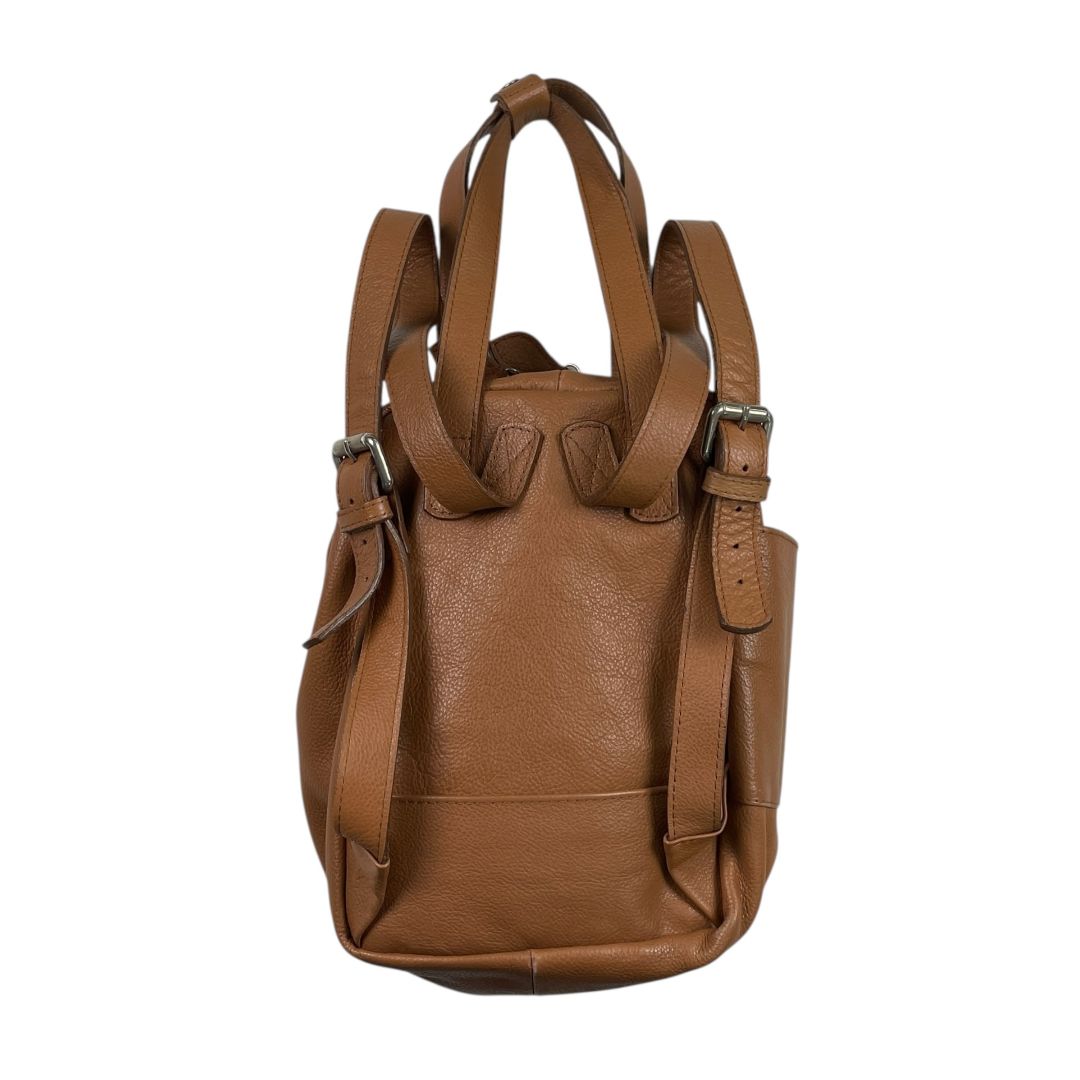 Mochila  LULI B.  Color Marron Medida 27cm X 20cm