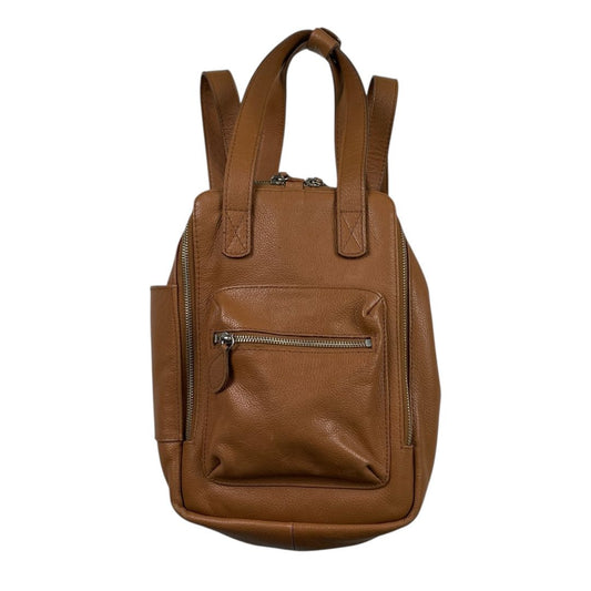 Mochila  LULI B.  Color Marron Medida 27cm X 20cm