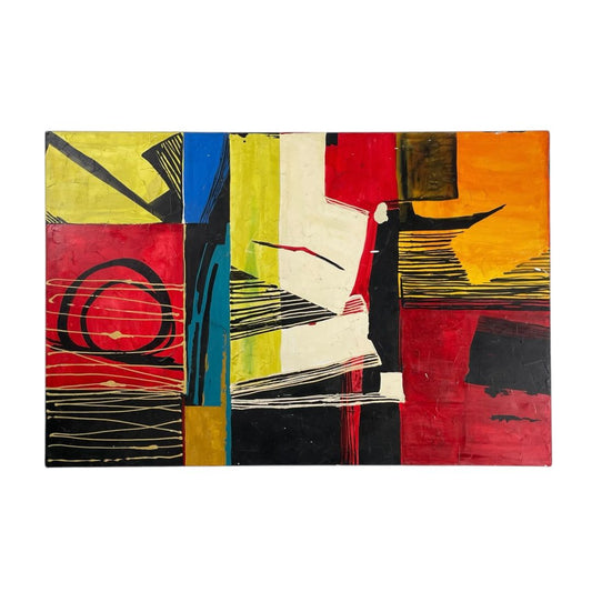 Arte sin Vidrio  ANONIMO  Estilo Abstracto Obra 120cm X 80cm