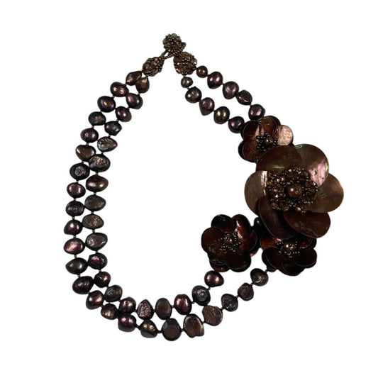 Collar  CELEDONIO  Color Marron