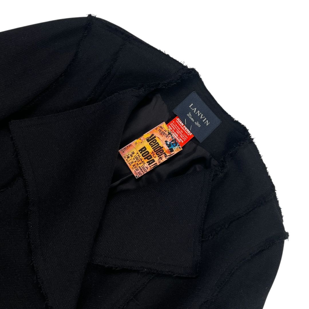 Saco  LANVIN  Color Negro Talle 40