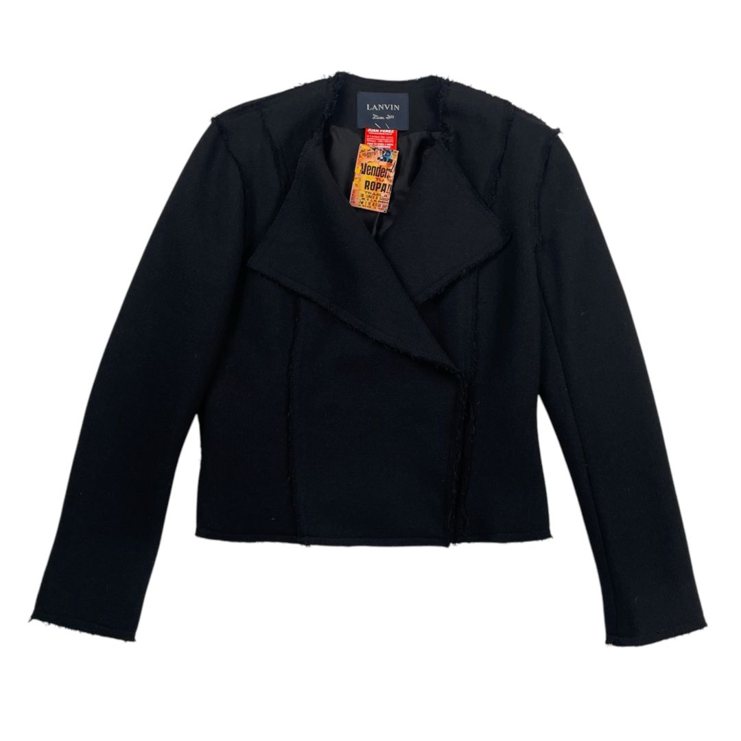 Saco  LANVIN  Color Negro Talle 40