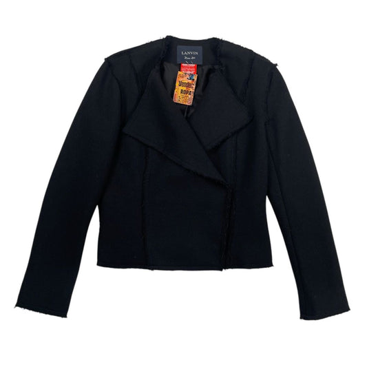 Saco  LANVIN  Color Negro Talle 40
