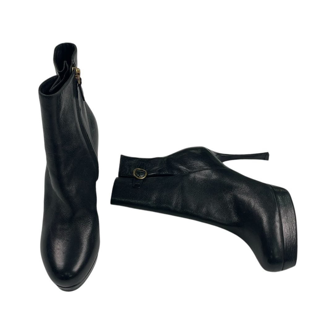Bota Corta  YSL  Color Negro Talle 39,5