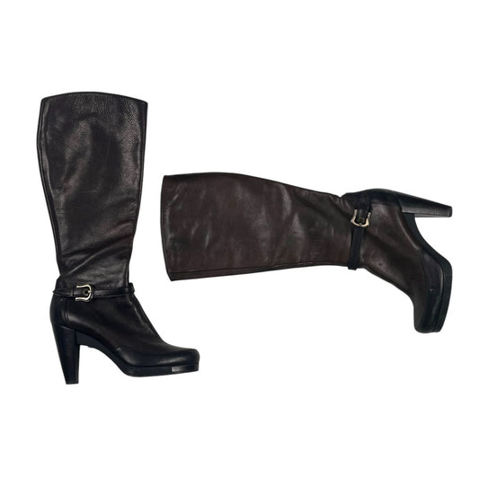 Bota Larga  FENDI  Color Marron Talle 40